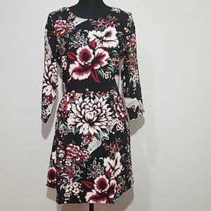 Nicole Miller Floral Print dress with Pockets, 8